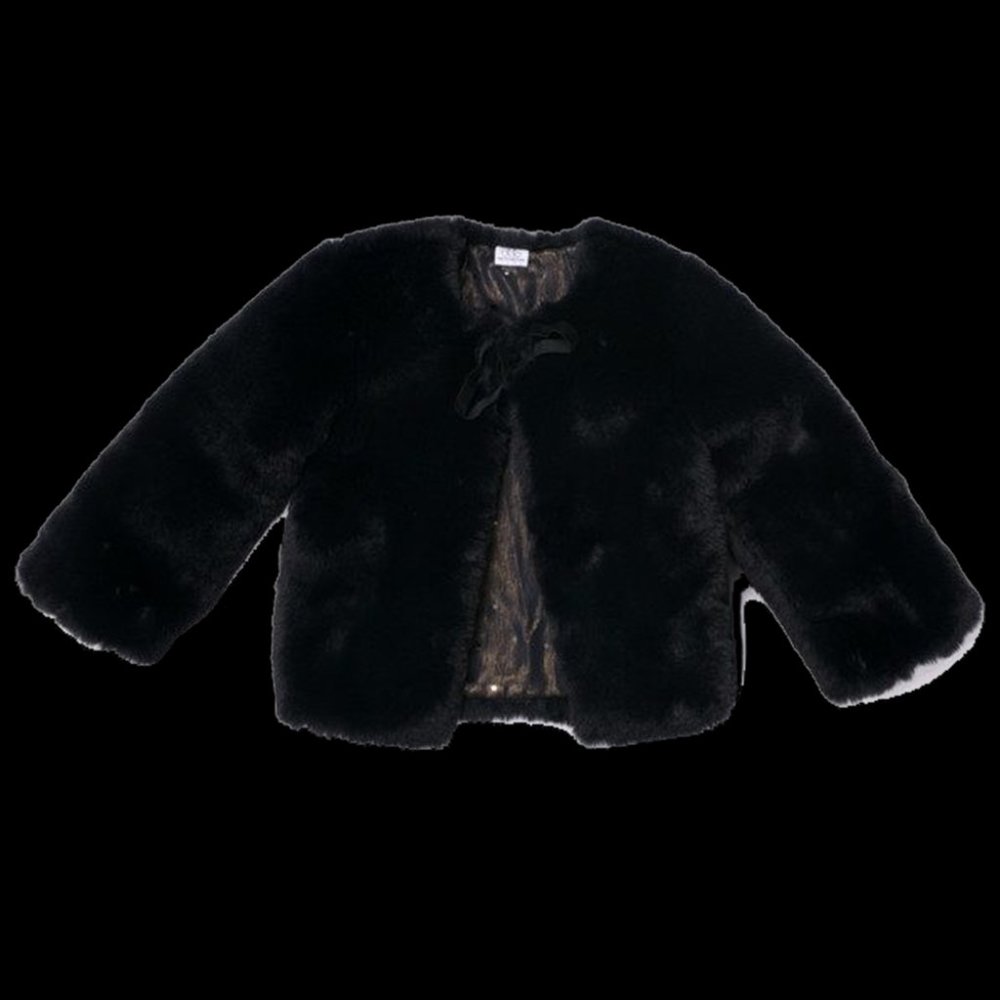 Egg by Susan Lazar Rosie Faux Fur Jacket